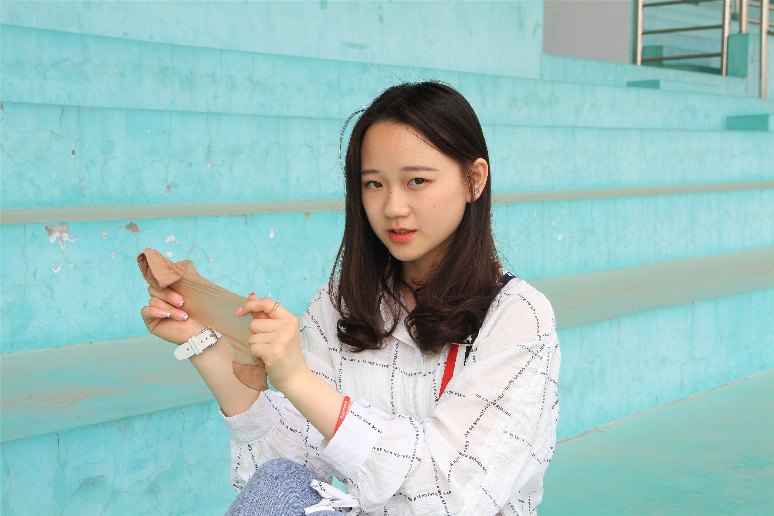 自由摄影 No.002 我为我喜欢的袜子代言[102P-621